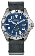 BJ7150-09L Citizen Promaster Dive / Eco-Drive Sport Watch Black Dial Stainless Steel