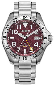 BJ7150-50W Citizen Promaster Dive / Eco-Drive Sport Watch Black Dial Stainless Steel / Titanium Men's Watch
