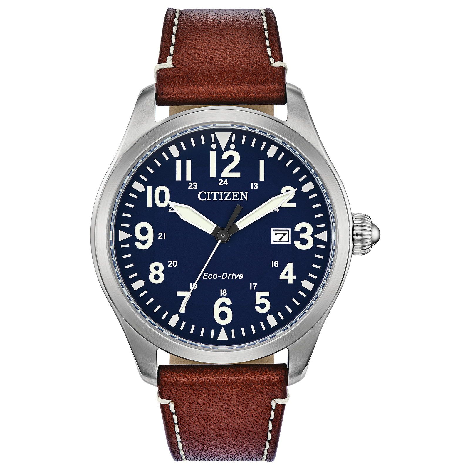 BM6838-17L Citizen Chandler Military Eco-Drive Blue Dial Men's Watch