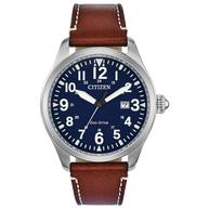 BM6838-17L Citizen Chandler Military Eco-Drive Blue Dial Men's Watch
