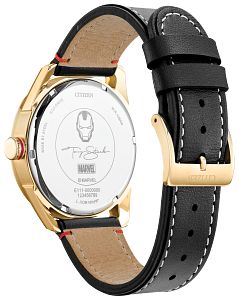 Citizen BM6992-09W Marvel Tony Stark Eco-Drive Black Dial Men's Watch