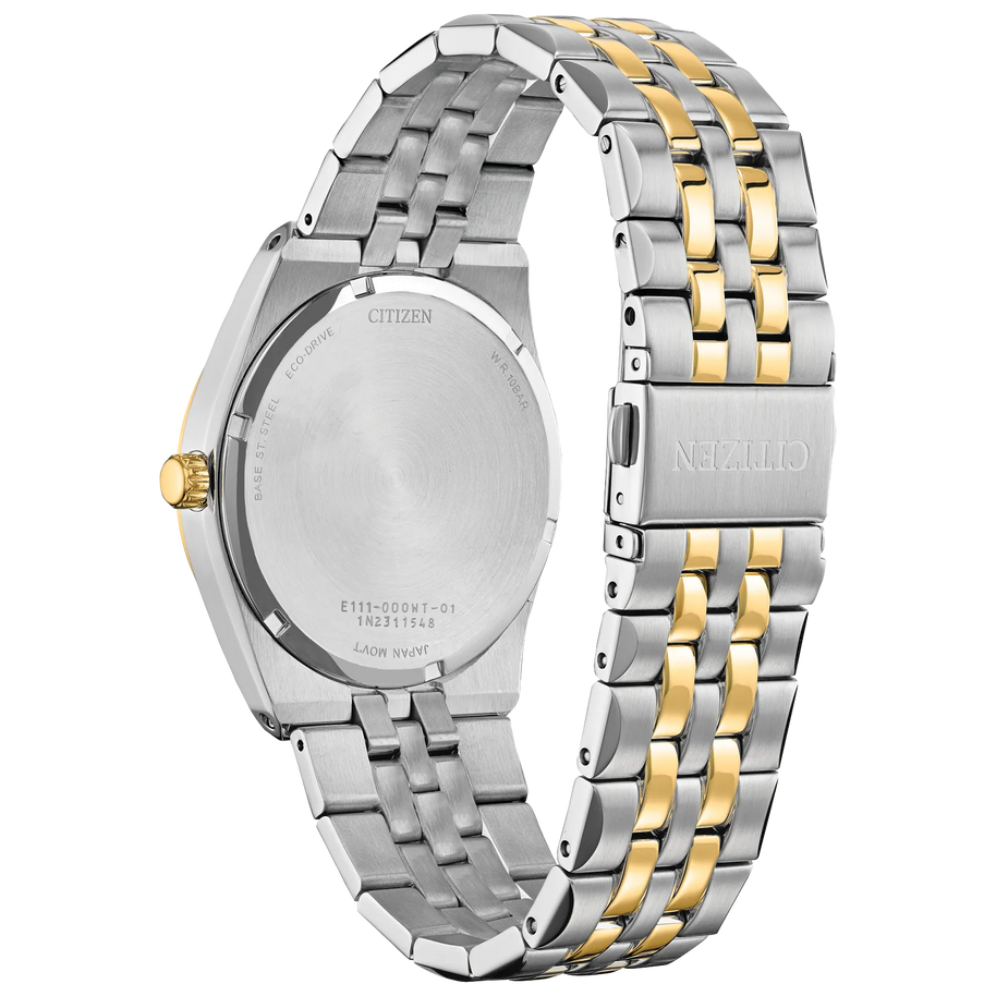 BM7334-58B Citizen Eco-Drive Silver Dial Two-Tone Stainless Steel Men Watch