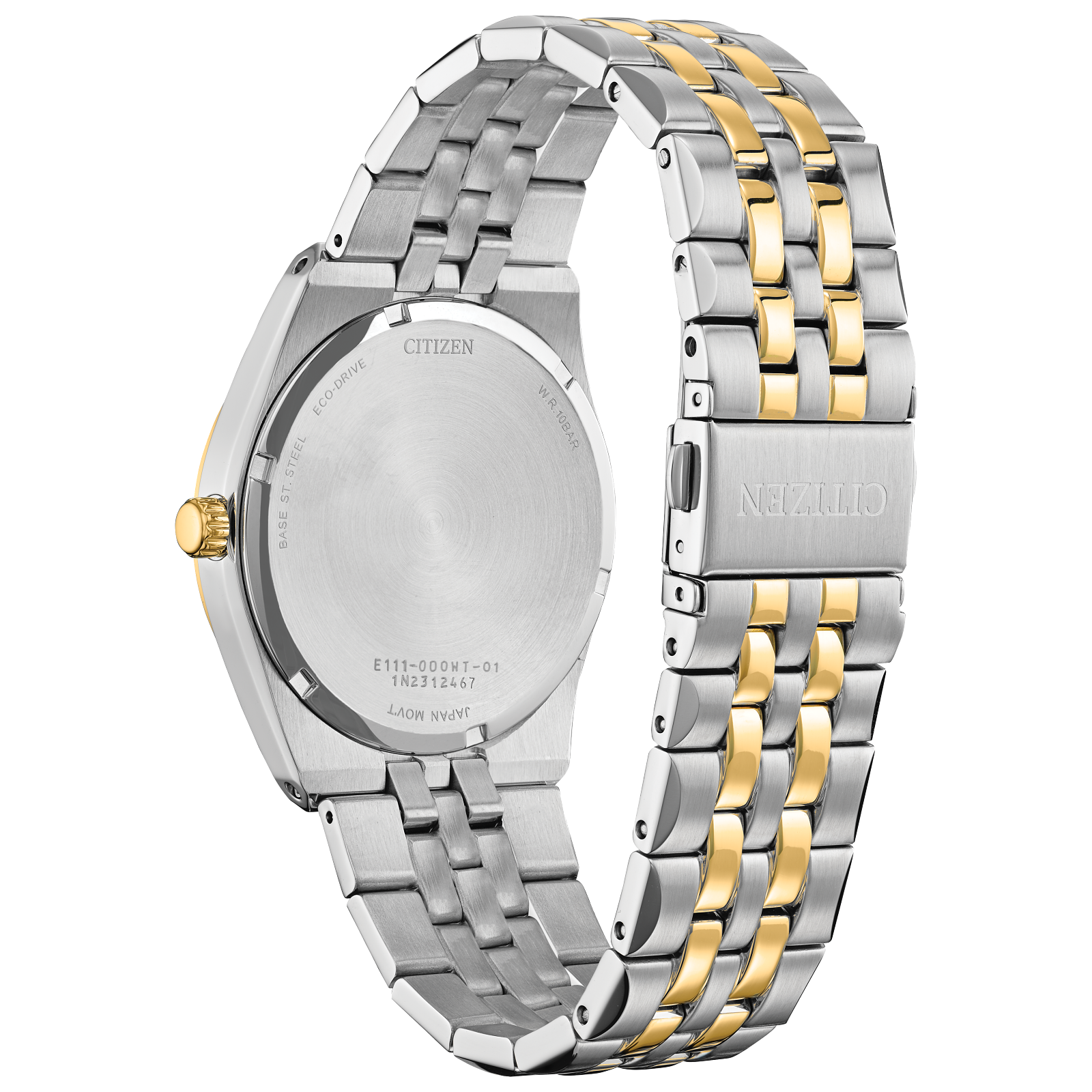 BM7334-58E Corso Black Dial Stainless Steel Men's Watch