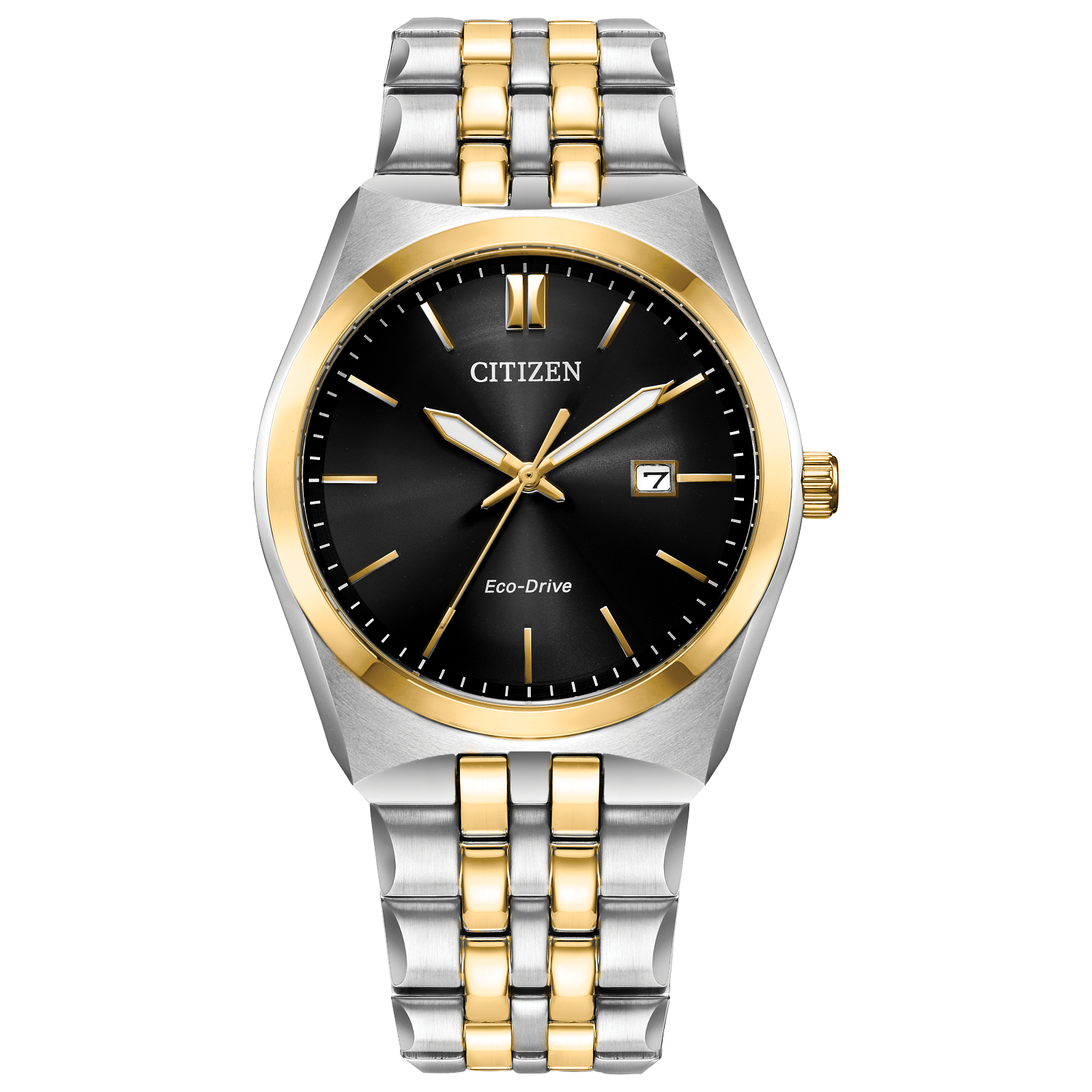 BM7334-58E Corso Black Dial Stainless Steel Men's Watch
