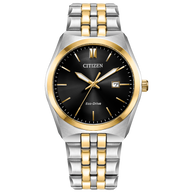 BM7334-58E Corso Black Dial Stainless Steel Men's Watch