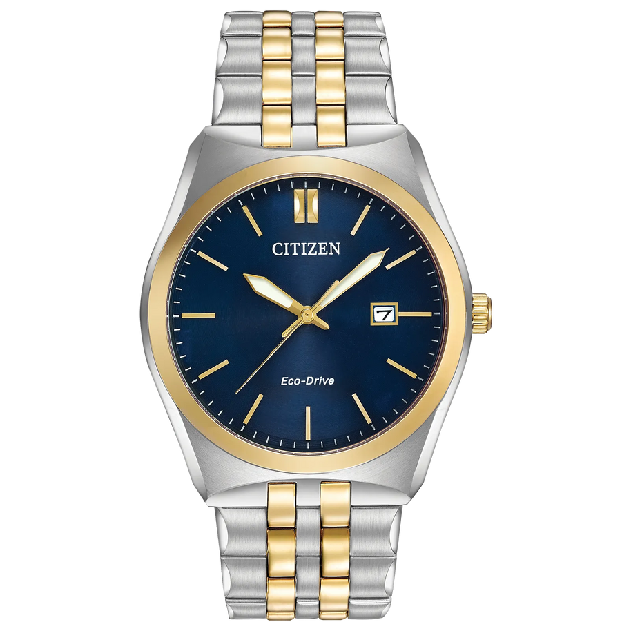BM7334-58L Citizen Corso Eco-Drive Blue Dial Two-tone Men's Watch