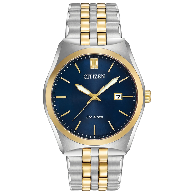 BM7334-58L Citizen Corso Eco-Drive Blue Dial Two-tone Men's Watch