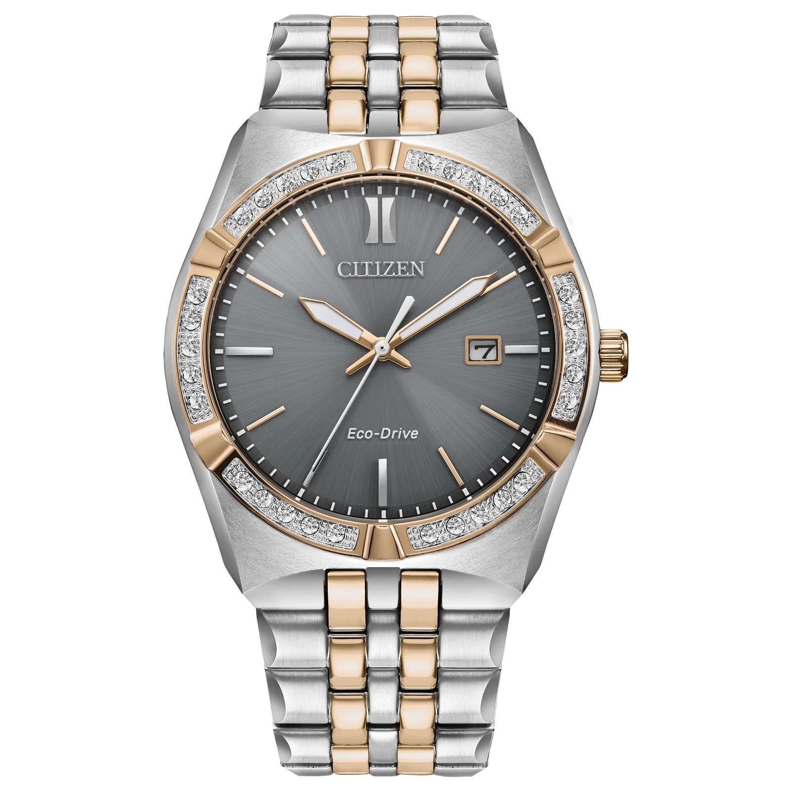 BM7646-55H Citizen Corso Diamond Gray Dial Men's Watch