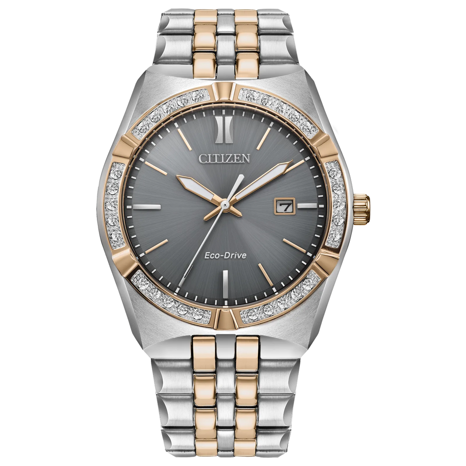 BM7646-55H Citizen Corso Diamond Gray Dial Men's Watch