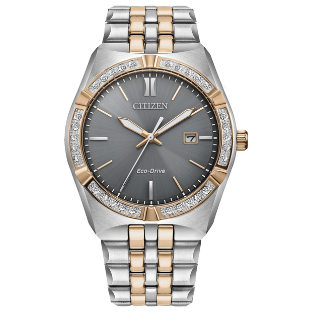 BM7646-55H Citizen Corso Diamond Gray Dial Men's Watch