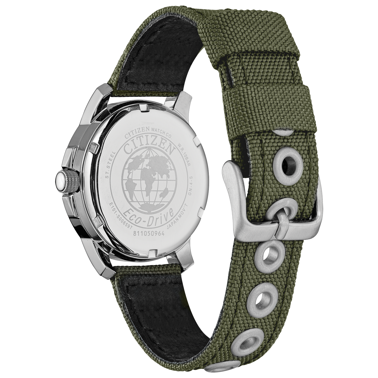 BM8180-03E Citizen Garrison Strap Eco-Drive Day-Date Men's Watch