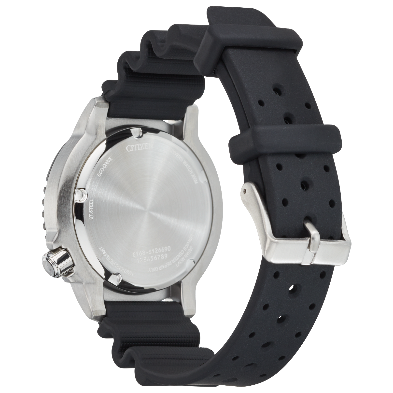 BN0155-08E Citizen Eco-Drive Promaster Diver Black Dial Men's Watch