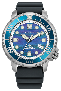 BN0167-09W Citizen Promaster Dive Eco-Drive ISO Compliant Diver Red / Orange Dial Stainless Steel Men's Watch
