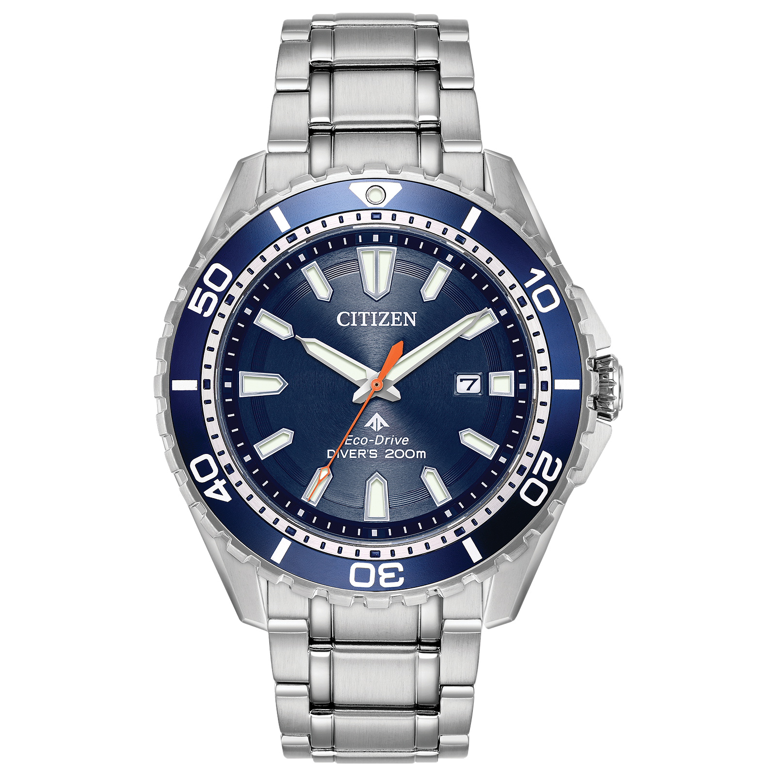 BN0191-55L Citizen Eco-Drive Promaster Blue Dial Stainless Steel Men's Watch