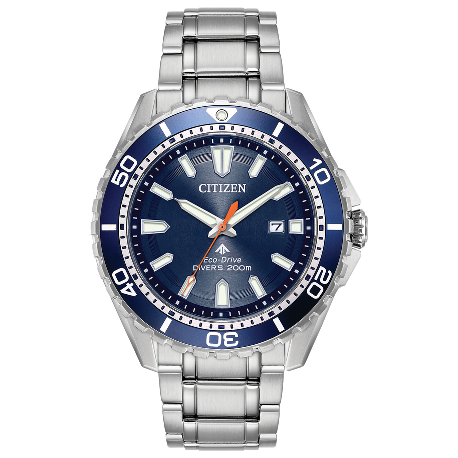 BN0191-55L Citizen Eco-Drive Promaster Blue Dial Stainless Steel Men's Watch