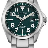 Citizen Promaster Tough Super Titanium™ Eco-Drive BN0241-59W Green Dial Men's Watch