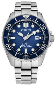 Citizen Promaster Dive BN0260-54L Eco-Drive Blue Dial Stainless Steel Men's Watch