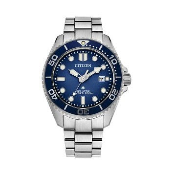 Citizen Promaster Dive BN0260-54L Eco-Drive Blue Dial Stainless Steel Men's Watch