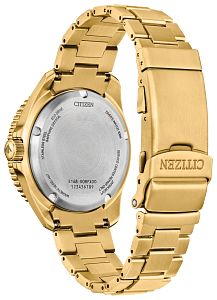 Citizen Promaster Dive BN0262-59W Eco-Drive Green Dial Gold-Tone Men's Dive Watch