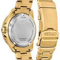 Citizen Promaster Dive BN0262-59W Eco-Drive Green Dial Gold-Tone Men's Dive Watch