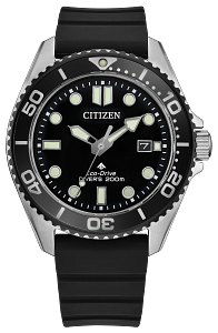 BN0266-07E Citizen Promaster Eco-Drive Sport Watch Black Dial Stainless Steel