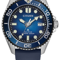 BN0267-04L Citizen Promaster Dive / Eco-Drive Sport Watch Black Dial Stainless Steel / Titanium Men's Watch