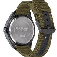 Citizen BU2058-00W Star Wars Boba Fett Eco-Drive Black Dial Men's Watch