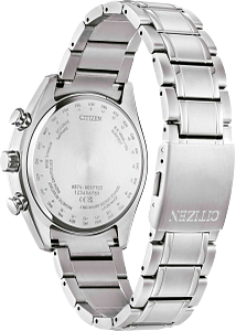 BY1010-57X Citizen Tsuki-yomi A-T Moonphase Radio-Controlled Quartz Red / Dark Sunray Dial Super Titanium Men's Watch