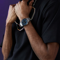 Citizen AW1668-50W Eco-Drive Black Panther Silver-Tone Men's Watch