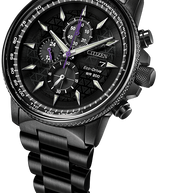 Citizen CA0297-52W Marvel Black Panther Eco-Drive Chronograph Men's Watch