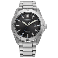 Citizen AW1840-50E Brycen Eco-Drive Black Dial Men's Watch