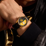 Citizen BU4026-05W Eco-Drive Star Wars C-3PO Yellow Dial Men's Watch