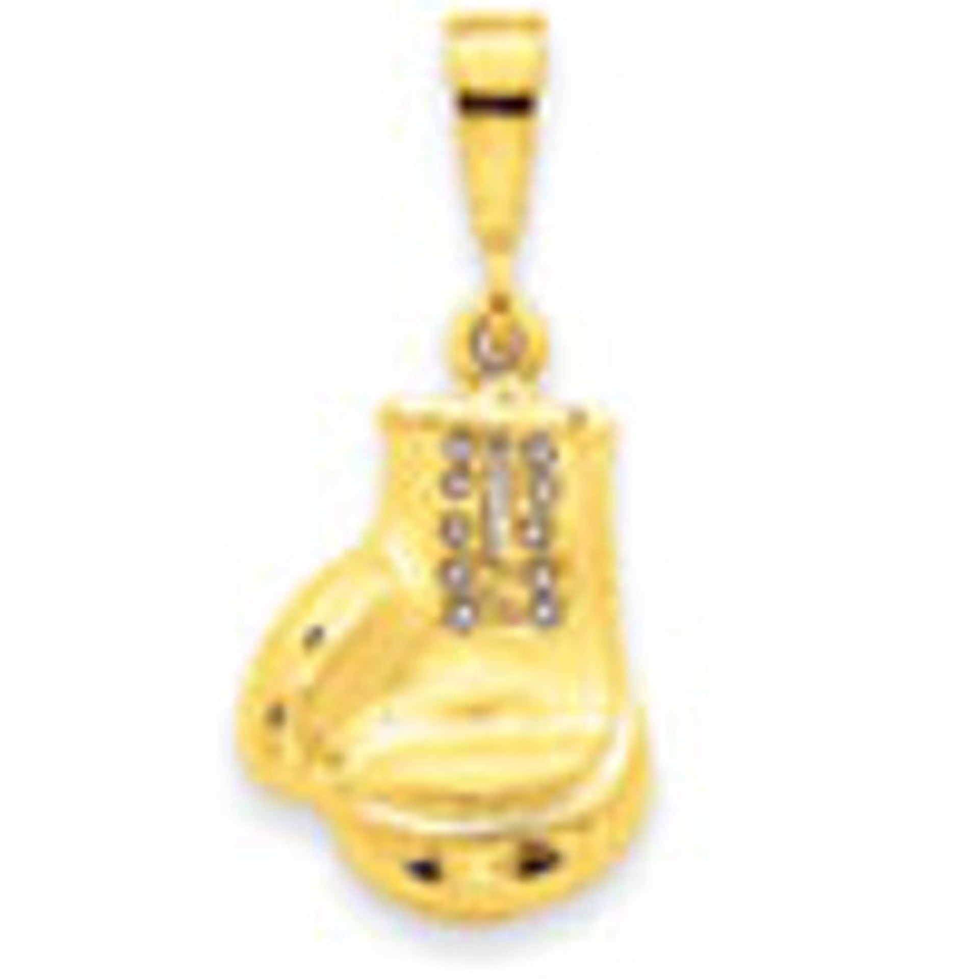 14K Gold Boxing Glove Charm