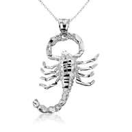 Solid Gold Scorpion Pendant (Available in Yellow/Rose/White Gold)