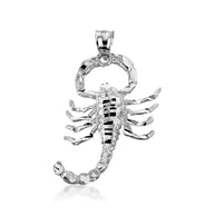 Solid Gold Scorpion Pendant (Available in Yellow/Rose/White Gold)