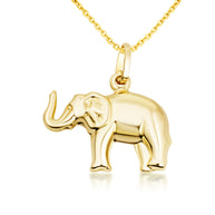 Elephant Necklace in 14K Gold