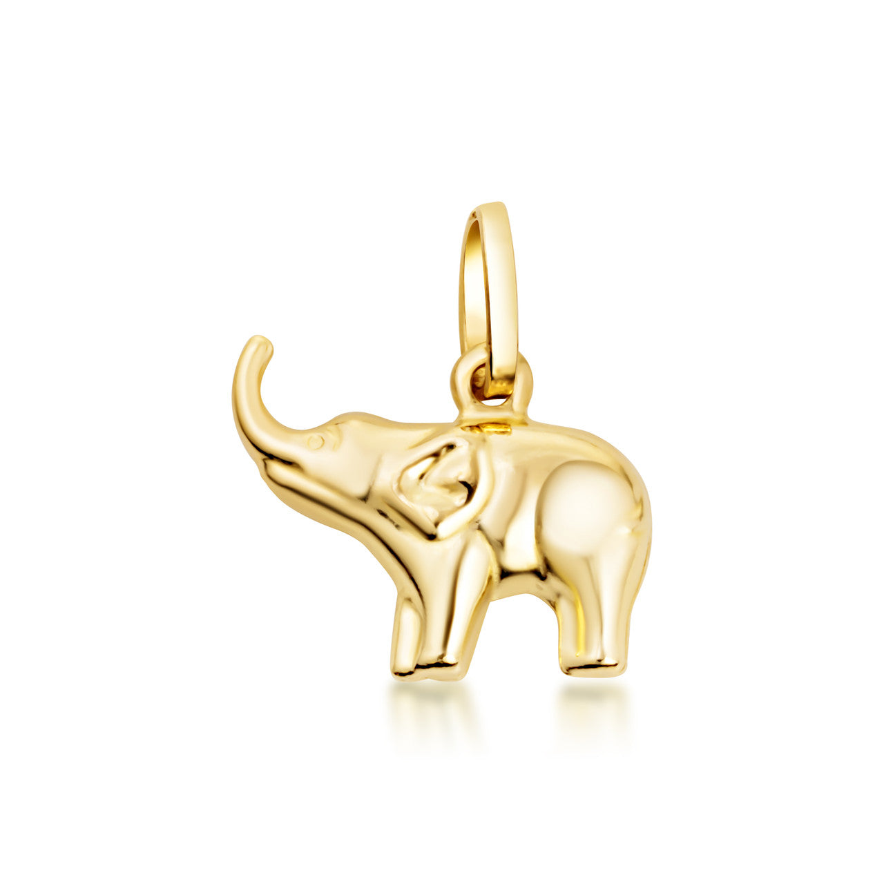 Elephant Lucky Necklace in 14K Gold