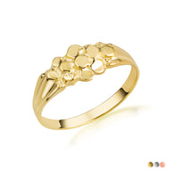 10K/14K Gold Baby Nugget Ring (Available in Yellow Gold, White Gold)