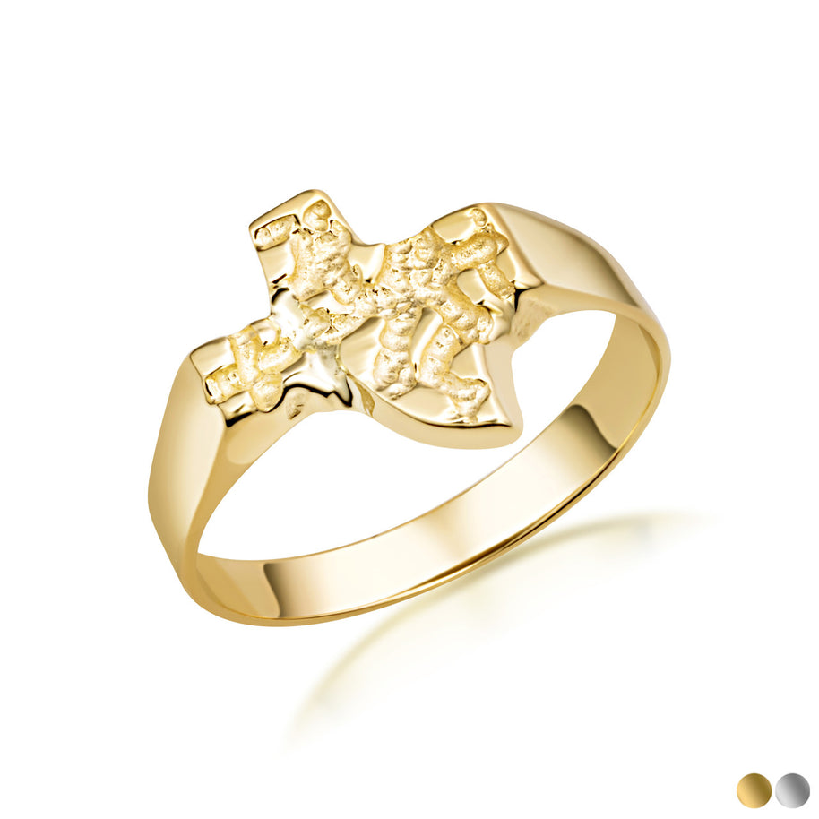 10K/14K Gold Texas Nugget Ring (Available in Yellow Gold, White Gold)