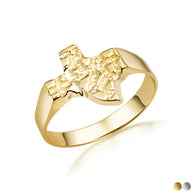 10K/14K Gold Texas Nugget Ring (Available in Yellow Gold, White Gold)