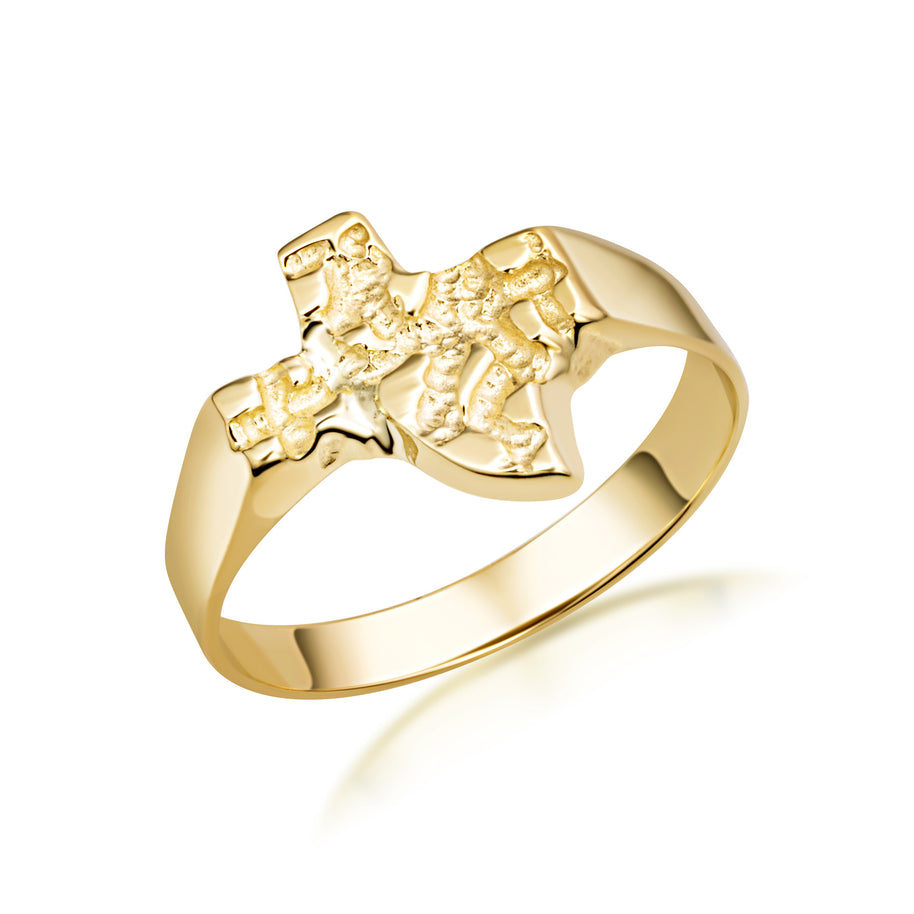 10K/14K Gold Texas Nugget Ring (Available in Yellow Gold, White Gold)