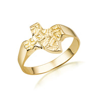 10K/14K Gold Texas Nugget Ring (Available in Yellow Gold, White Gold)