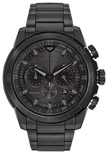Citizen CA4184-81E Ecosphere Eco-Drive Black Chronograph Men's Watch