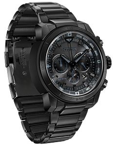 Citizen CA4184-81E Ecosphere Eco-Drive Black Chronograph Men's Watch