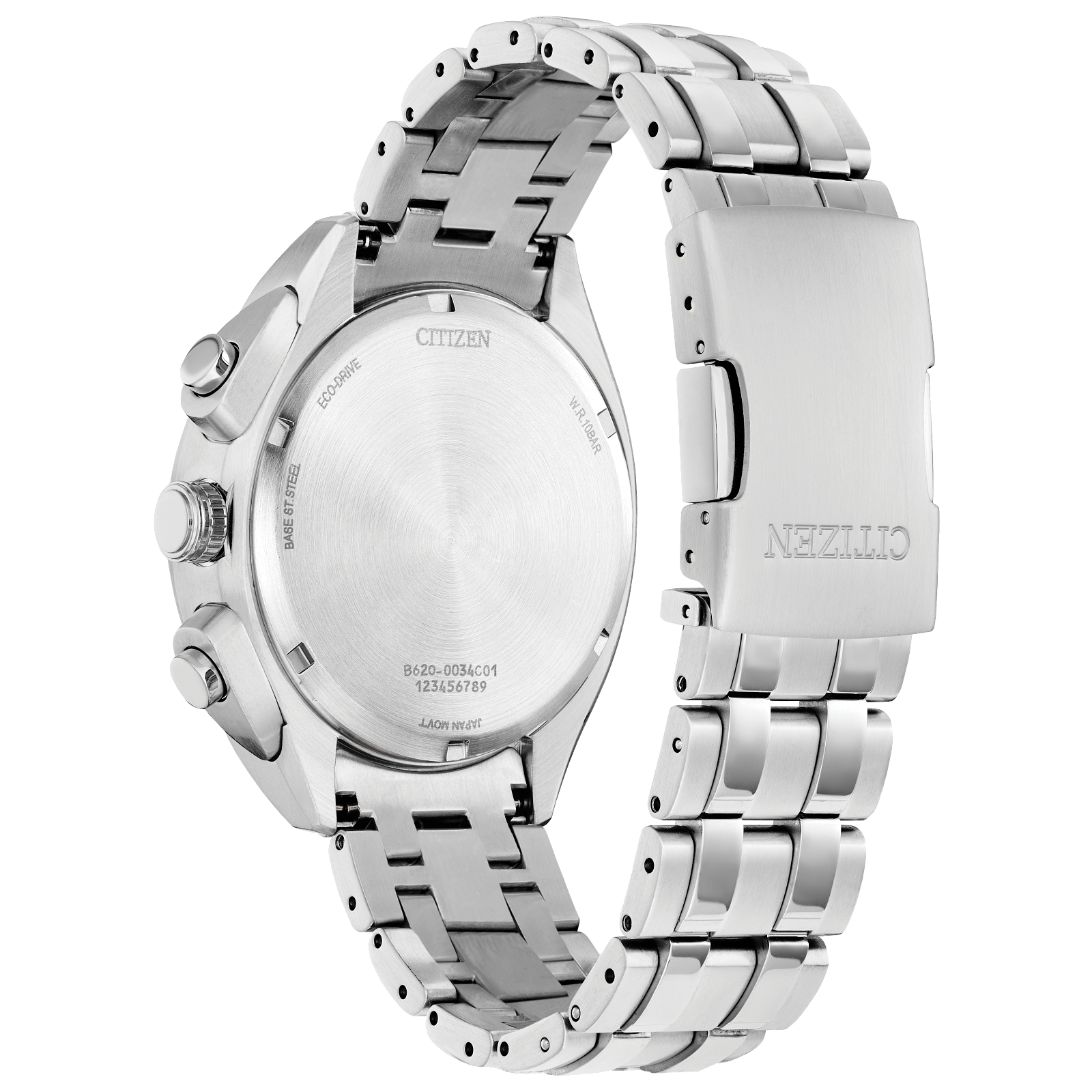 CA4540-54E Citizen Eco-Drive Carson Stainless Steel Chronograph Men's Watch