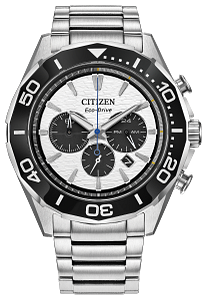 CA4730-59A Citizen Eco-Drive Chronograph / Promaster A-T Chronograph Watch Black / Blue Dial Stainless Steel Men's Watch