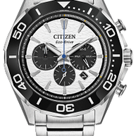 CA4730-59A Citizen Eco-Drive Chronograph / Promaster A-T Chronograph Watch Black / Blue Dial Stainless Steel Men's Watch
