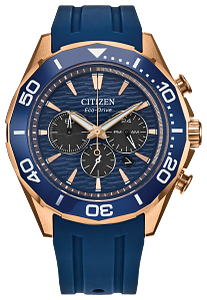 CA4733-00L Citizen Eco-Drive Chronograph Promaster A-T Blue Dial Stainless Steel Men's Watch