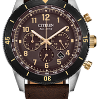 CA4746-08X Citizen Eco-Drive Promaster A-T Chronograph Watch Black / Blue Dial Men's Watch