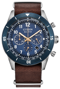 CA4747-05L Citizen Eco-Drive Promaster A-T Chronograph Blue Dial Men's Watch